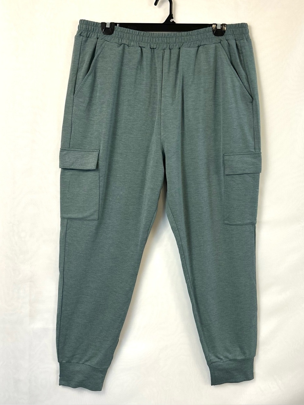 New Berkshire Homewear Women’s Green Cuffed Joggers Pants / QVC / 1X